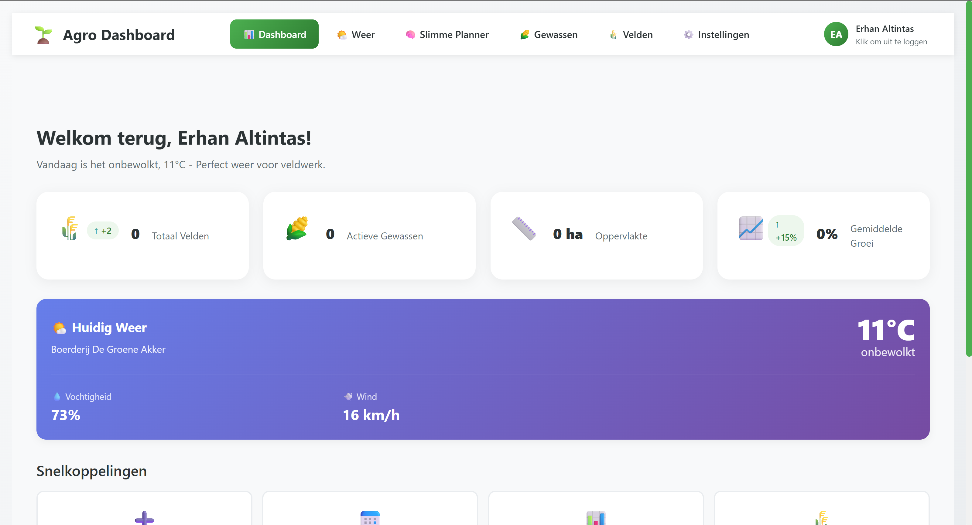 Agro Platform Screenshot